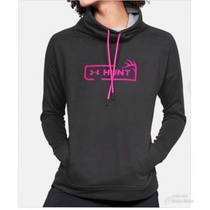 Under Armour Women's Terry Graphic Funnel Neck XL